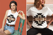 Rustic Western Aztec Tribal Pattern, a Pattern Graphic by PPEthnicDecorPattern (Thumbnail 5 of 10)