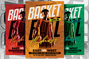 Basketball Flyer, a Flyer Template by AyumaDesign (Thumbnail 1 of 3)
