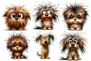 Frazzled Dog Clip Art, an Illustration by Designworld (Thumbnail 4 of 6)