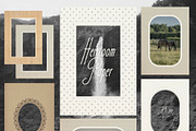 Heirloom Embossed Frames Backgrounds, a Texture Graphic by Purple (Thumbnail 7 of 15)