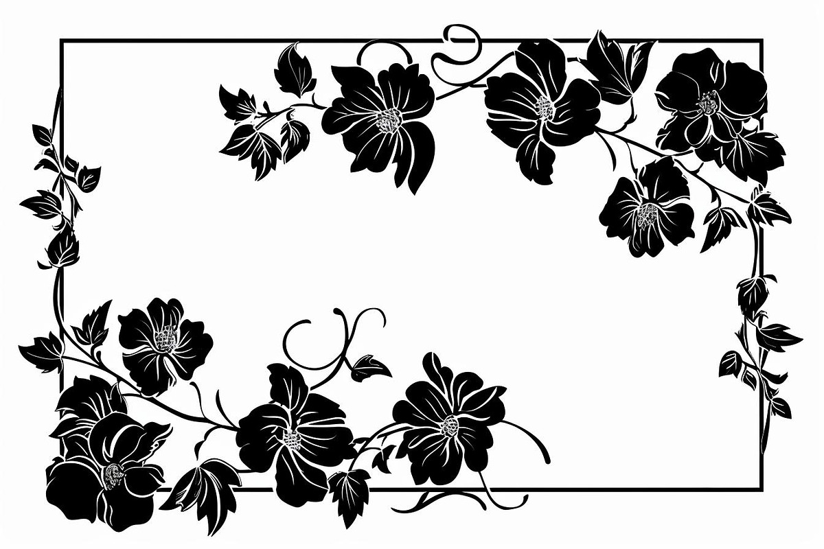 Laser Cut Border Frame Set, an Illustration by hafijul (Photo 4 of 9)
