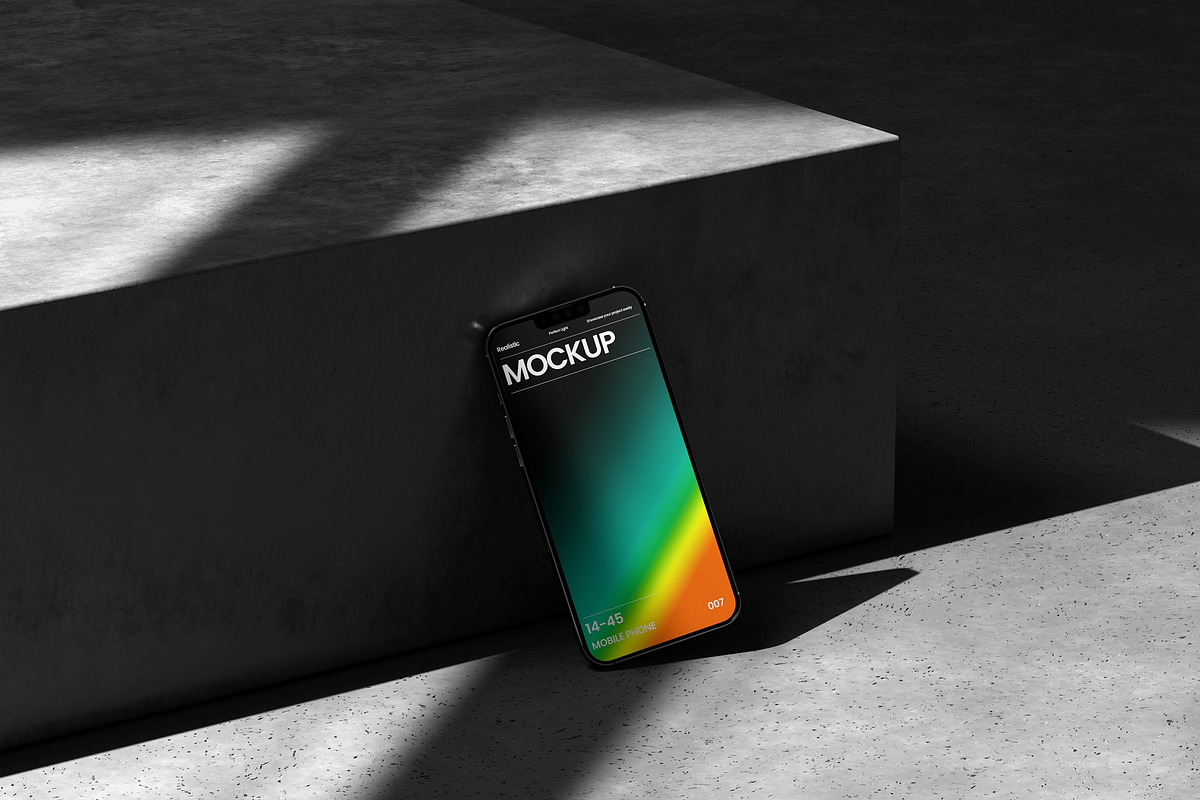 10 PSD Concret Iphone Mockup, an iPhone Mockup by East Gallery (Photo 9 of 10)