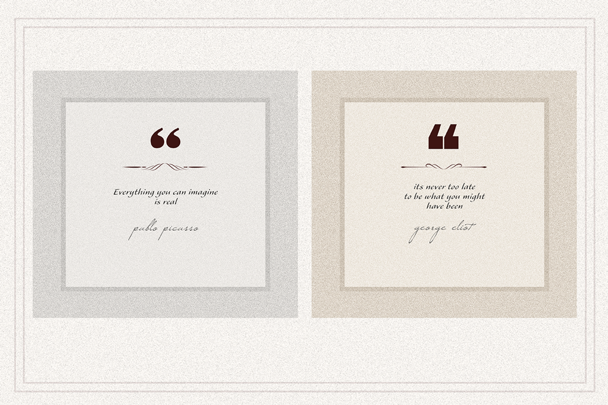 AMBIENT VOL2 Social Media quote pack, a Social Media Template by Vova (Photo 3 of 7)