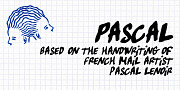 Pascal, a Handwritten Font by GRIN3 (Nowak) (Thumbnail 1 of 3)