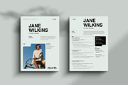Resume - CV - Template _Word & Canva, a Resume Template by TemplateFolio-Shop (Thumbnail 3 of 6)