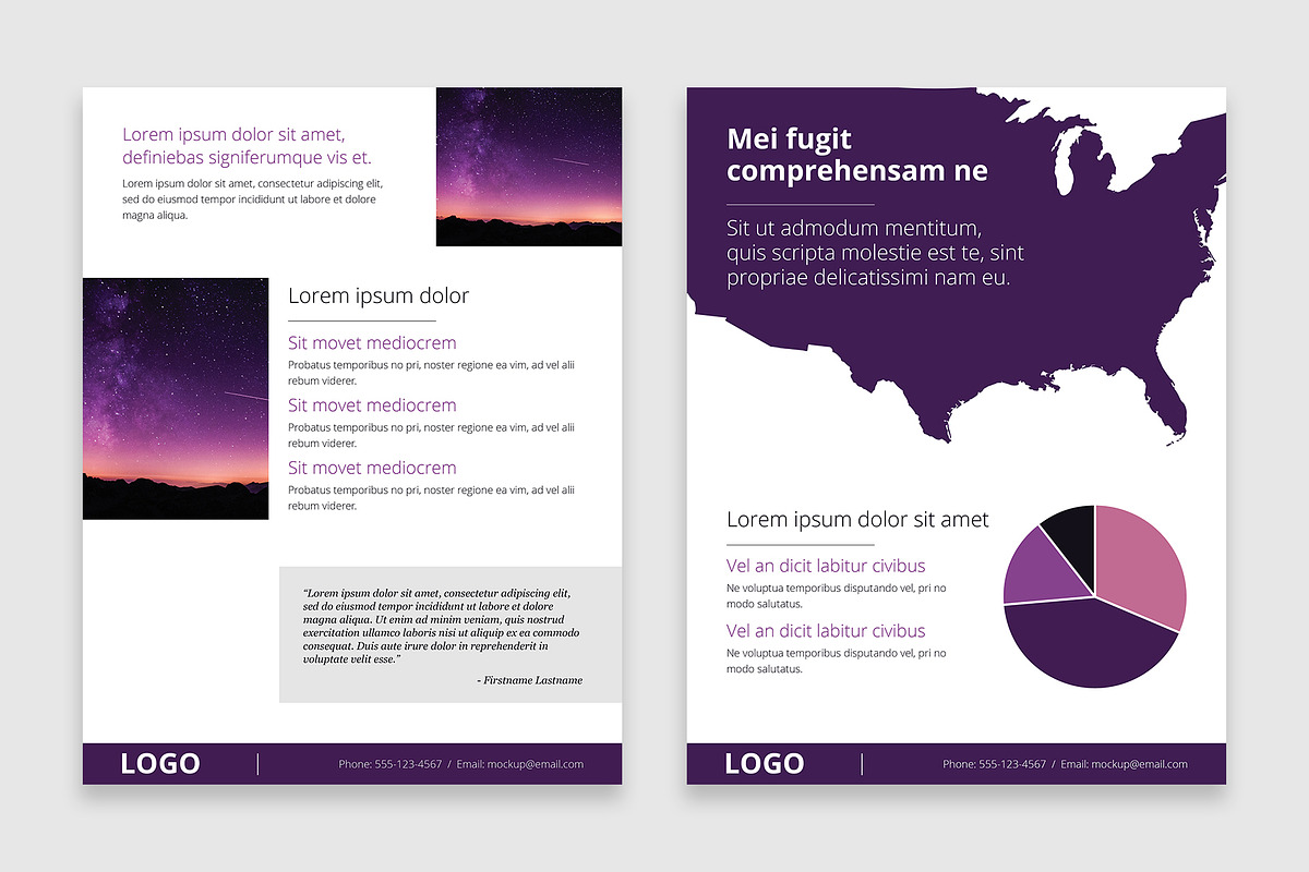 Mini Case Study Template v1, a Brochure Template by mockupdepot (Photo 3 of 3)