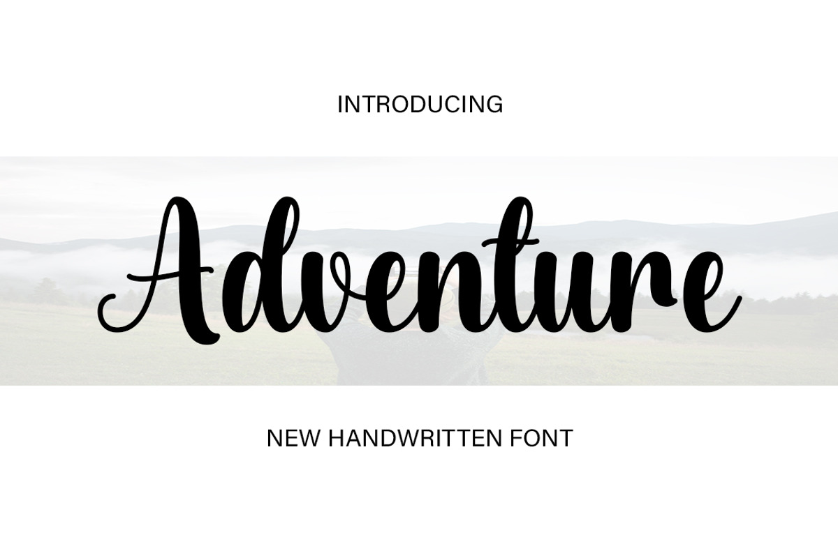 Adventure, a Handwritten Font by DN Creative (Photo 1 of 6)
