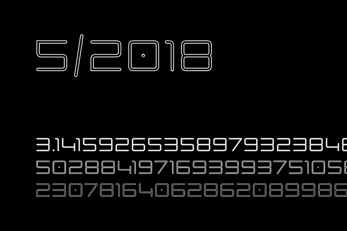 Sagoma – Font Family, a Font by Stefano Giliberti (Photo 6 of 10)