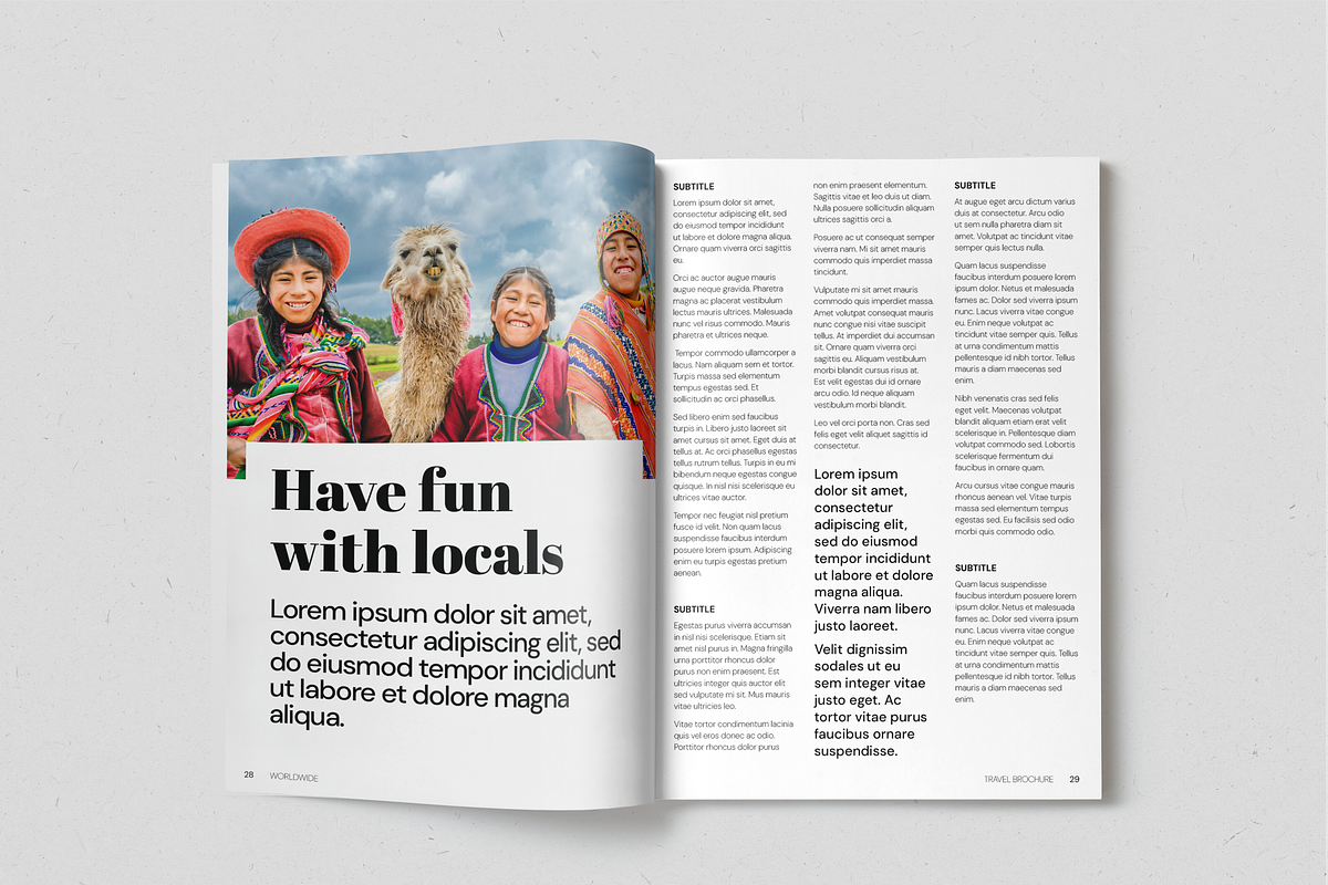 Travel Brochure, a Brochure Template by SonaGeciova (Photo 16 of 18)