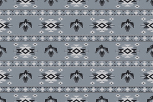 Monochrome Western Aztec Tribal