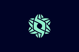 Abstract flower petal letter S logo, a Branding & Logo Template by Rasagama Studio