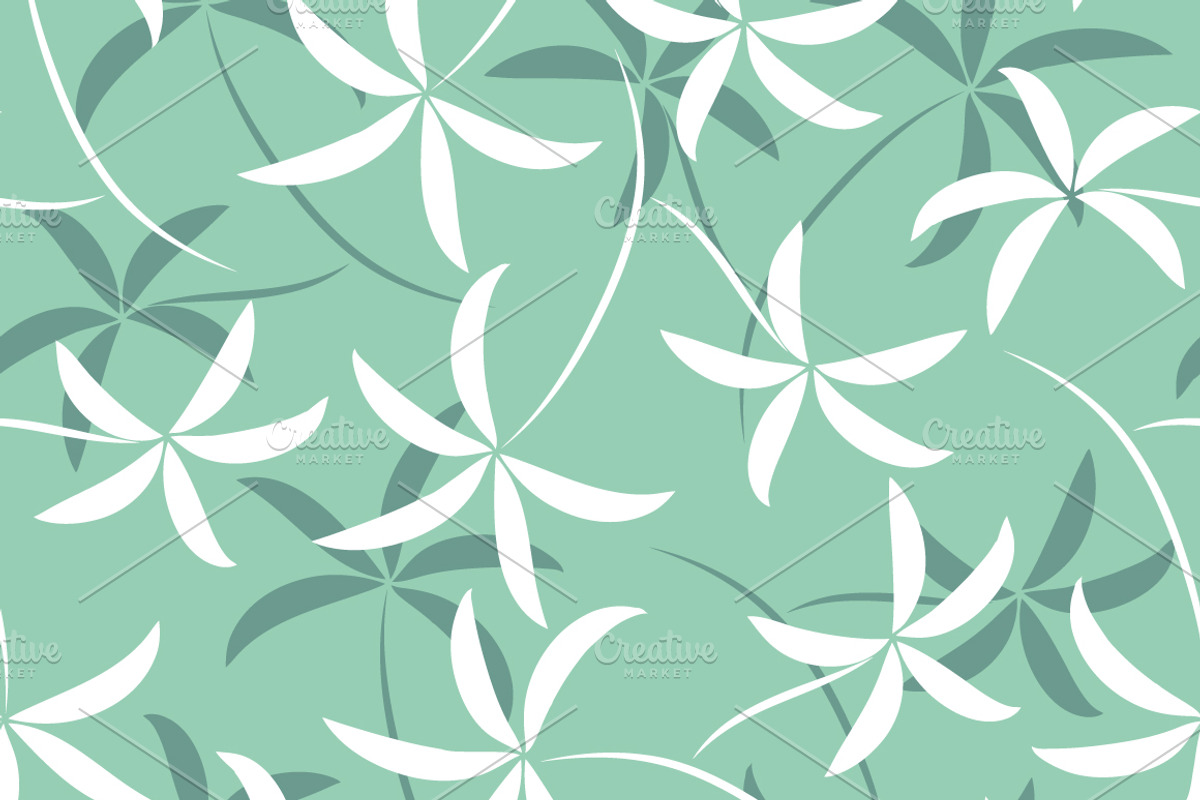 Bamboo seamless patterns, a Pattern Graphic by Ivga (Photo 3 of 3)