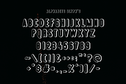 Vestlen Outline Shadow Font, a Sans Serif Font by Monoletter Studio (Thumbnail 3 of 3)