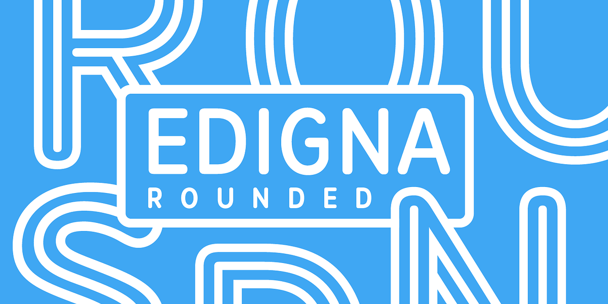 Edigna, a Sans Serif Font by VivalaType (Photo 3 of 6)