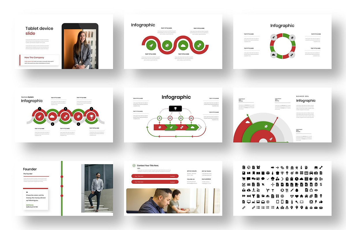 Heldan - Business Google Slide Templ, a Design Template by Dens Creative Studio (Photo 5 of 6)
