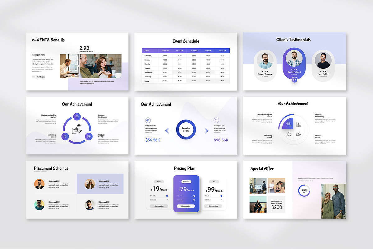 Event Proposal Presentation, a Presentation Template by KreateTribe (Photo 2 of 5)
