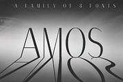 AMOS: A Modern Sans Serif, a Sans Serif Font by Dene Studios (Thumbnail 1 of 6)
