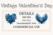 Romantic Vintage Valentine's Day, an Illustration by Designworld (Thumbnail 6 of 10)