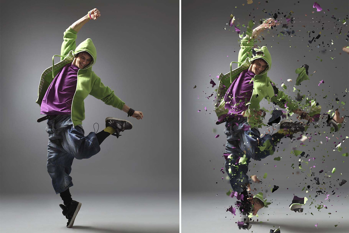 Disintegrating Photoshop Effect, an Action Add-On by MRI STUDIO (Photo 4 of 19)