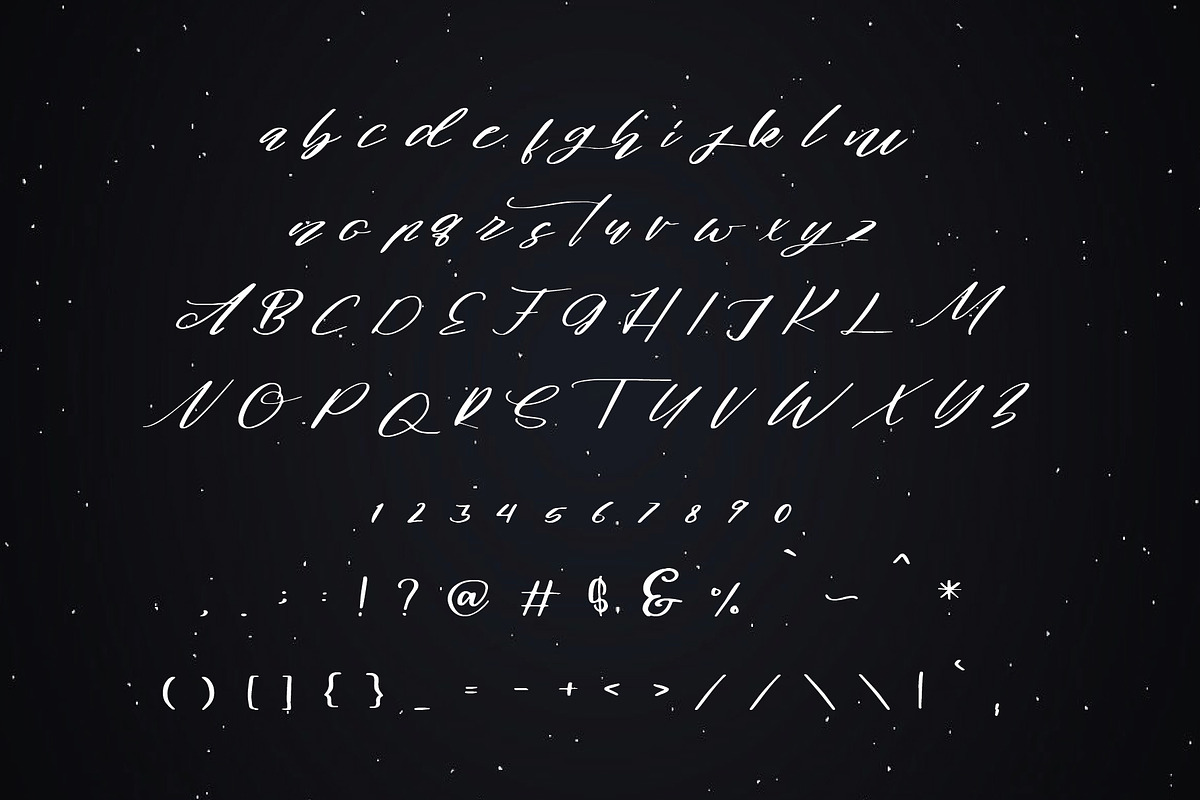 Stuard font preview 4