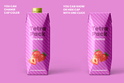Tetra Pak Prisma Pack Mockup, a Packaging Mockup by Illusiongraphic (Thumbnail 7 of 13)