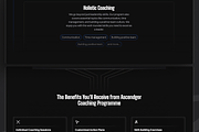 Ascendger: Framer Template for Coach, a Landing Page Template by hueMubin (Thumbnail 5 of 10)