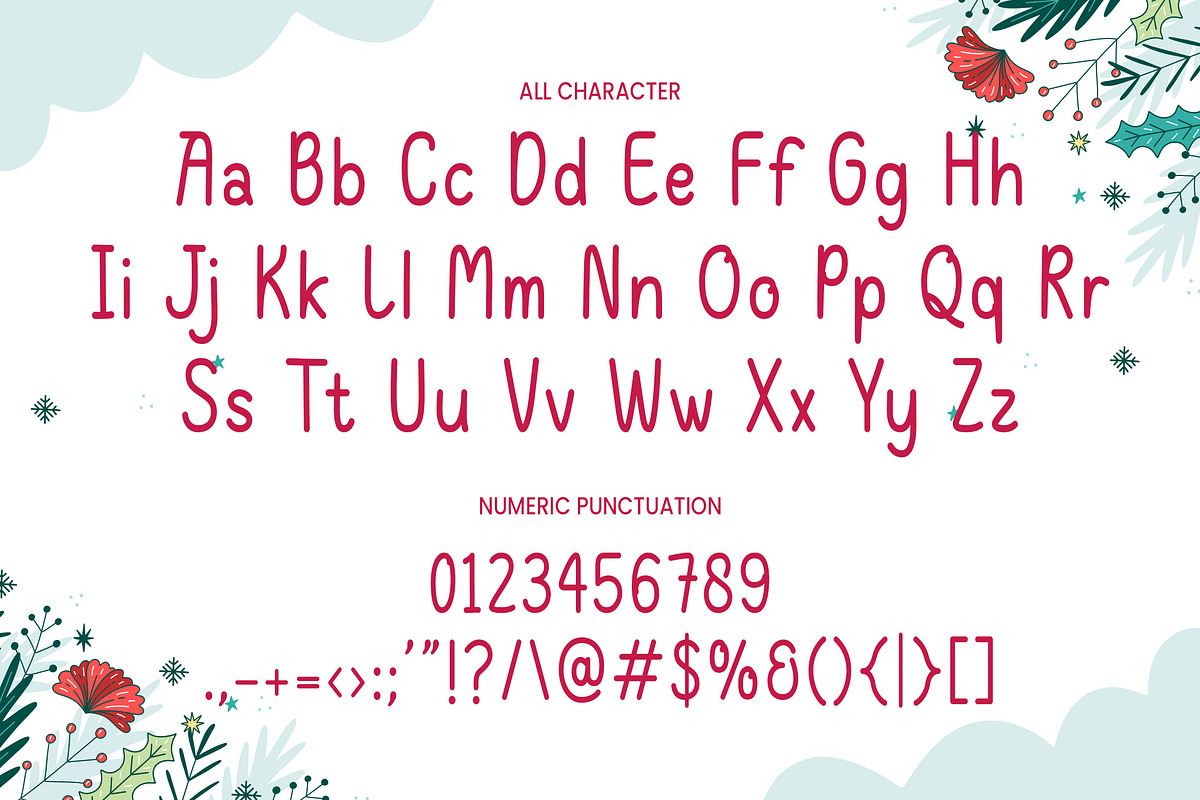 DT Wishes Holiday, a Symbol Font by Dryy.type (Photo 5 of 8)