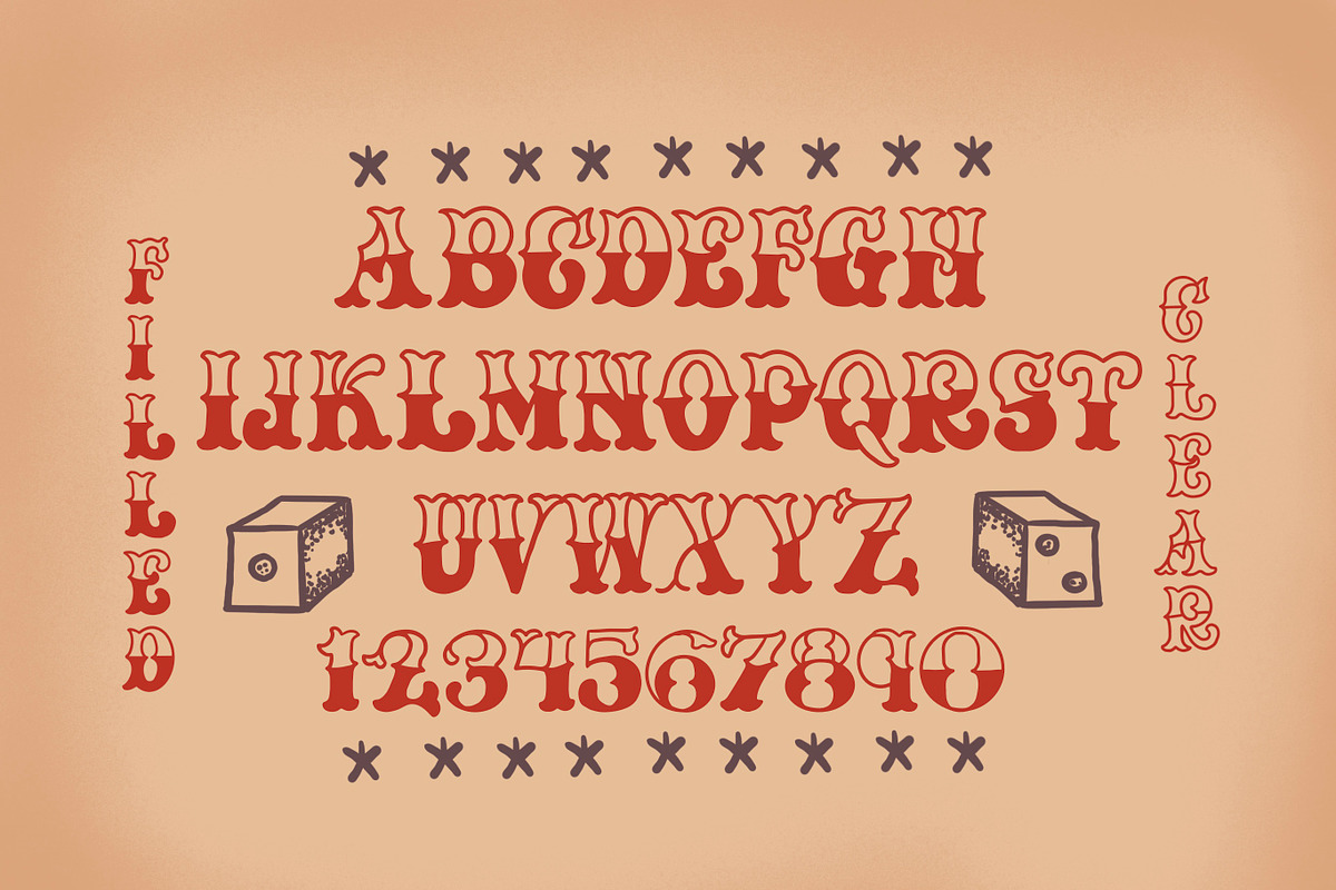 SLAMMER TATTOO SERIF BY TWRUSHING, a Serif Font by TWRUSHING (Photo 1 of 2)