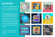 Instagram Video Photoshop Templates, a Social Media Template by Brandspark (Thumbnail 8 of 10)