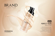 Realistic BB cream, foundation, a Cups & Container Mockup by George Rod (Thumbnail 2 of 4)