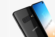 Samsung galaxy S10 Plus mock-up, an iPad Mockup by Proshanta Sarker (Thumbnail 7 of 8)