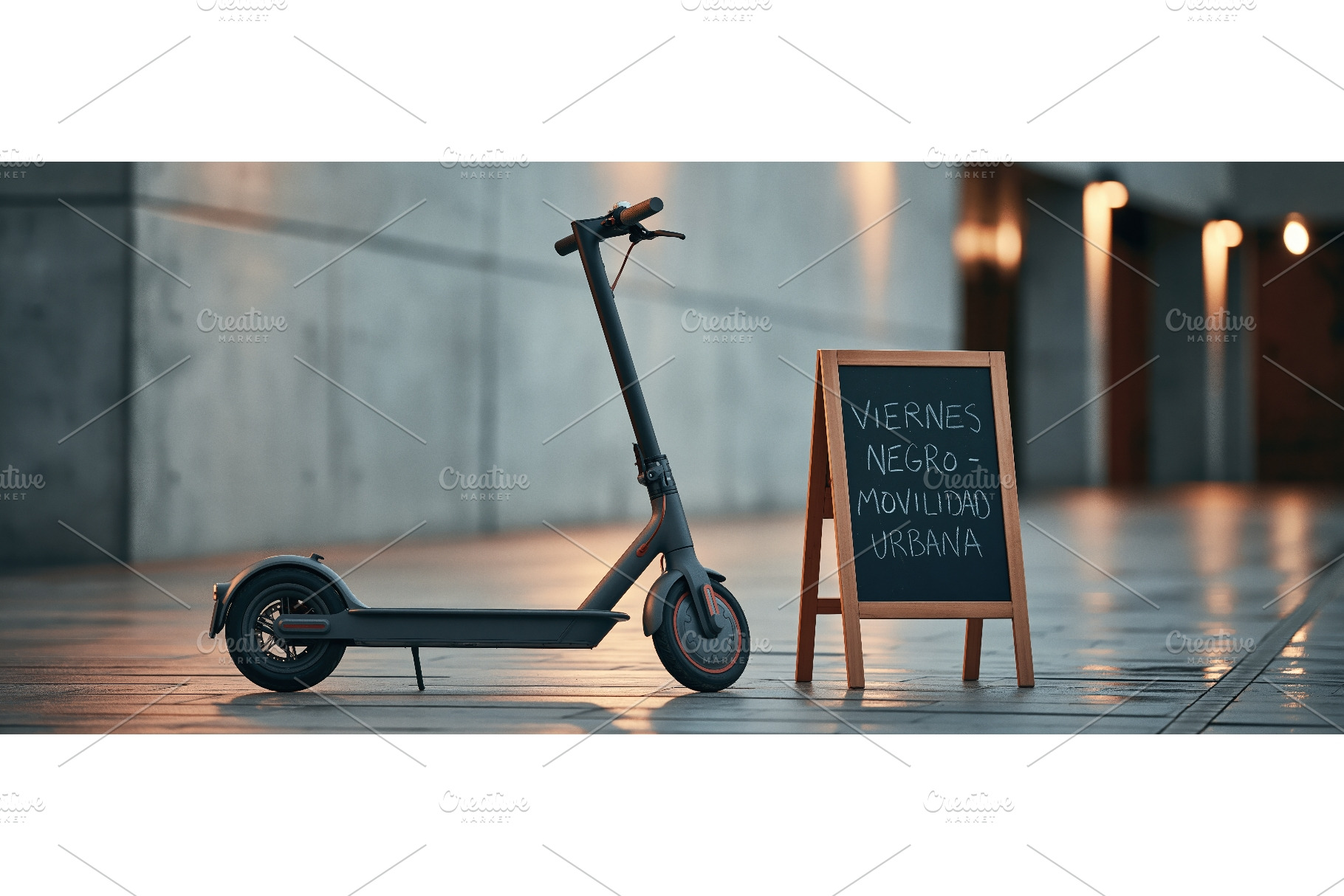 Electric Scooter Black Friday Urban, a Transportation Photo by piter.goskov