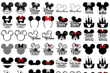 Disney Family Vacation 2025 SVG, an Object Graphic by EllaMaiyaali