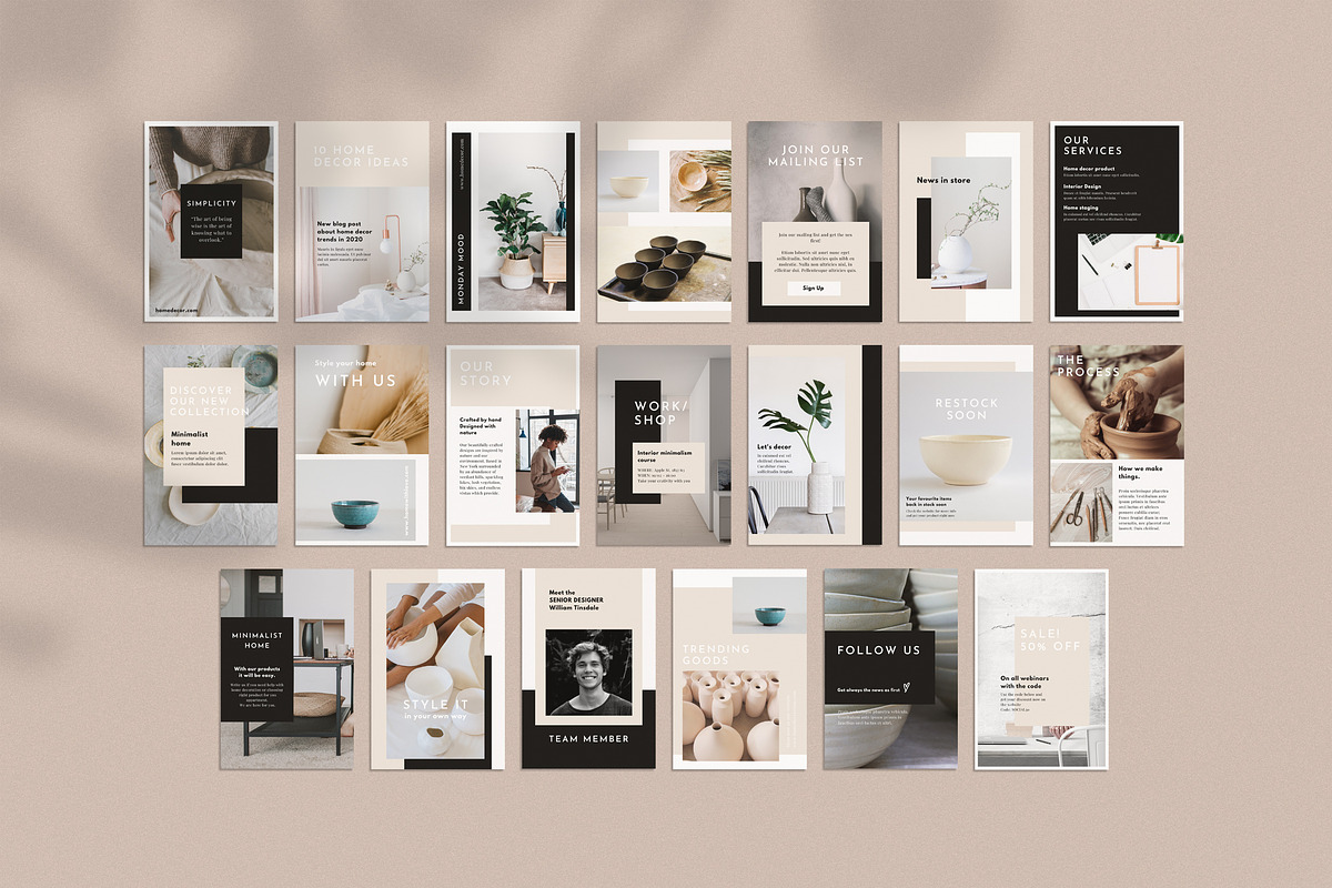 Minimalist Social Media Pack | CANVA, a Social Media Template by Lyrata Studio (Photo 14 of 15)