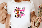 Be Yourself Giraffe Cute Rocker Girl, a Seasonal Illustration by CraftArtStudio (Thumbnail 3 of 4)