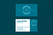 Blue Business Card Company, a Templates & Theme by studiogstock (Thumbnail 2 of 3)