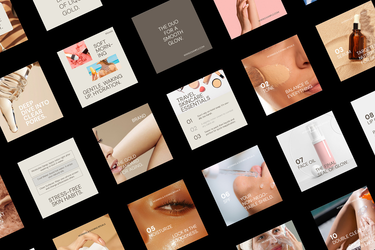 BEAUTY & FASHION social media Post, a Social Media Template by Artisan Vibes (Photo 3 of 9)