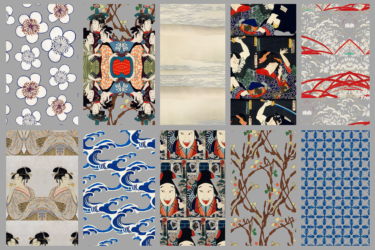 Vintage Japan Seamless Pattern 2, a Pattern Graphic by ARTOZEN DIGITAL (Photo 14 of 18)