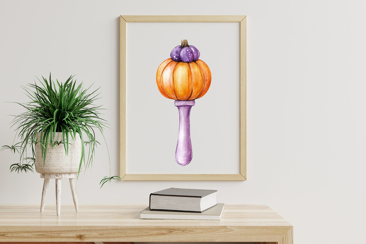 Halloween Baby Shower Clipart, an Illustration by Libby Wishes (Photo 4 of 7)