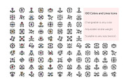 100 Floral Design Icons, an Outline Icon by lavinialorena (Thumbnail 3 of 5)