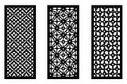 Modern Maze Style Laser Cut Patterns, an Illustration by jahid234 (Thumbnail 6 of 9)