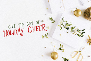 Noel A Charming Holiday Font