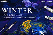 Abstract Paint Backgrounds, a Texture Graphic by CatJello Graphics (Thumbnail 1 of 28)