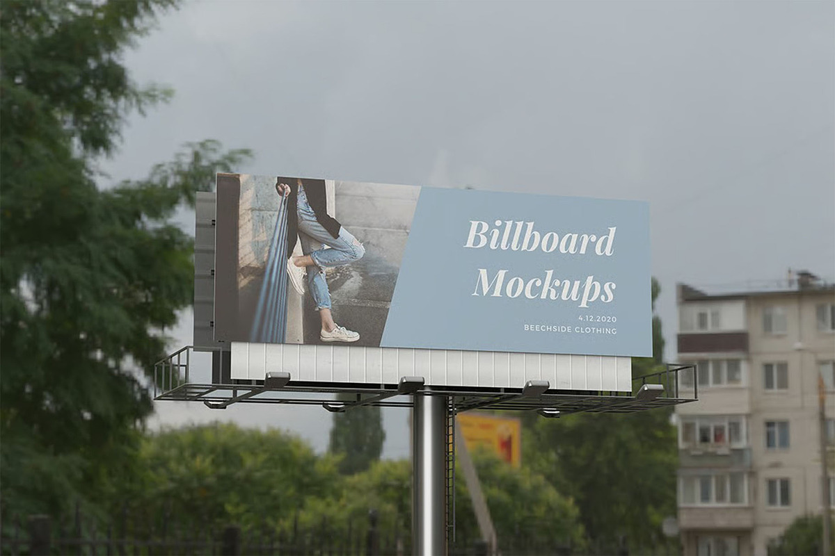 Billboard Mockup, an Advertising Mockup by zpackcreative (Photo 4 of 5)