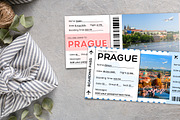 Prague Boarding Pass Canva Templates, a Card Template by Snapybiz (Thumbnail 7 of 10)