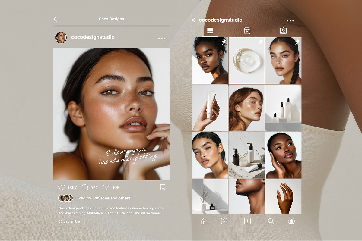 Skincare Beauty Stock Image Bundle, a Beauty & Fashion Photo by COCO Designs (Photo 18 of 20)