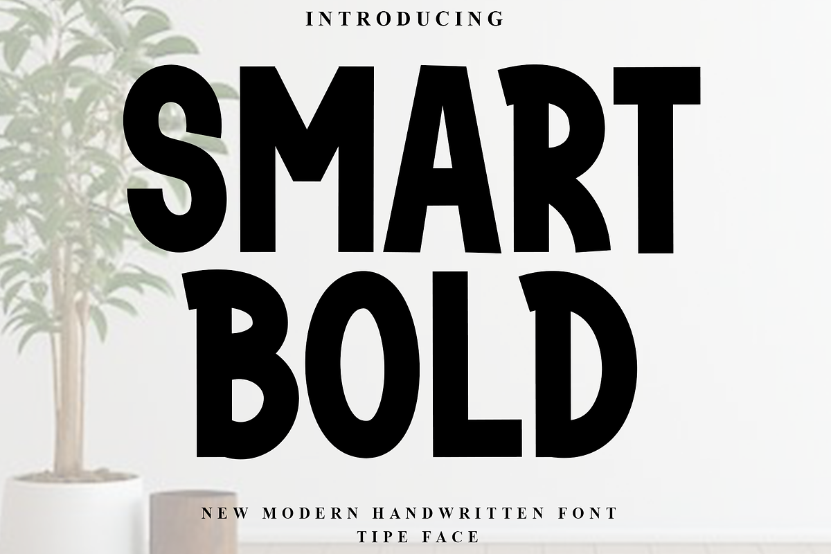 Smart Bold, a Script Font by FreshTypeINK (Photo 1 of 8)