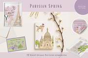 a Parisian Spring Tale, an Animal Illustration by Anne's Art Studio (Thumbnail 1 of 6)
