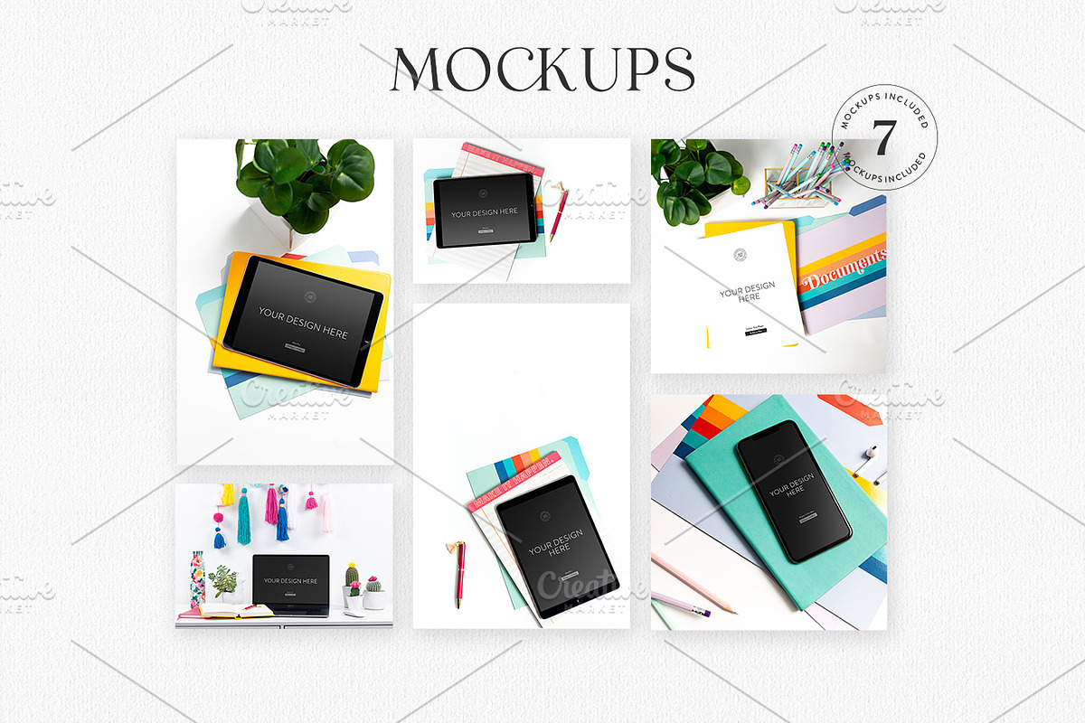 Bold Stock Photos + Mockups Bundle 4