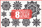 Mandala Ornament Pack, an Illustration by BIPLOB EXPERT (Thumbnail 1 of 9)